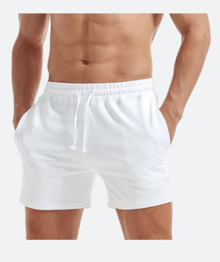 "AIMPACT 5" Cotton Workout Shorts: Fit & Functionality"